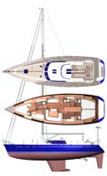 На страницу проекта ВС-1500 Проект яхты ВС-1500